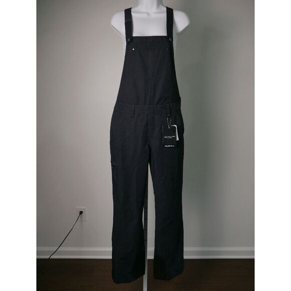 Obermeyer Women’s Malta Bib Overalls Black Waterproof Insulated Snow Ski Size 10 - Picture 3 of 10